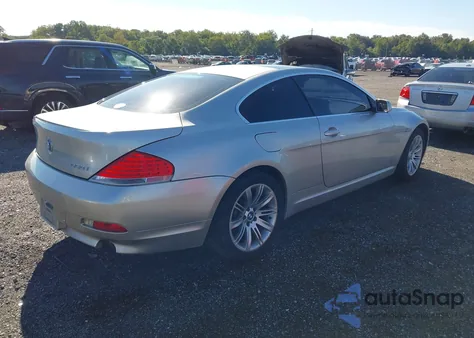 2006 BMW 650I z USA, uszkodzony, nr VIN WBAEH13436CR49341